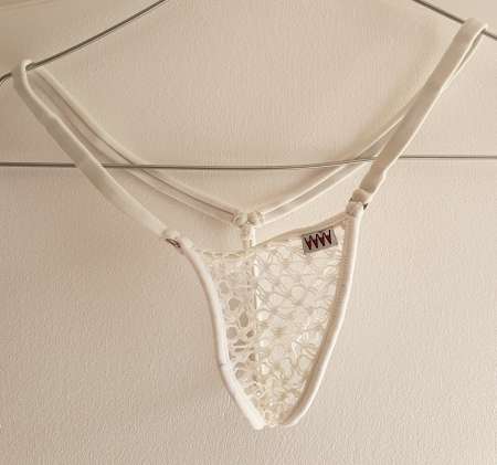String ficelle de bain Blanc
