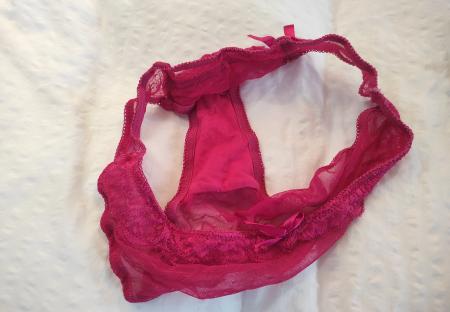 Culotte portée rouge