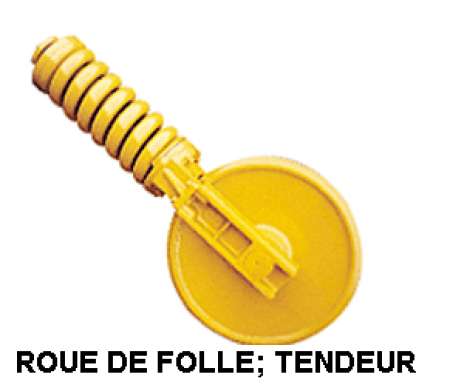 Roue de folle;barbotin;gallet TOUTE PELLE