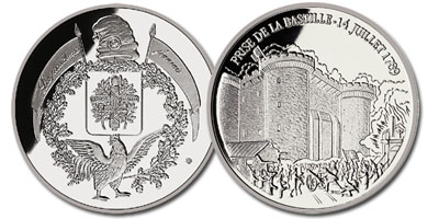PIECE FRAPPE « Prise de la Bastille »  