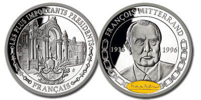 PIECE FRAPPE « François Mitterrand » (2007)