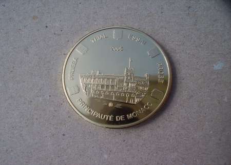 PIECE FRAPPE essais Euro « Monaco »