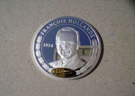 PIECE FRAPPE « François Hollande »