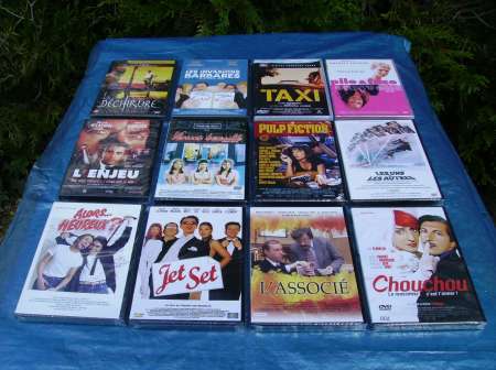 LOT DE 130 FILMS DVD DIVERS