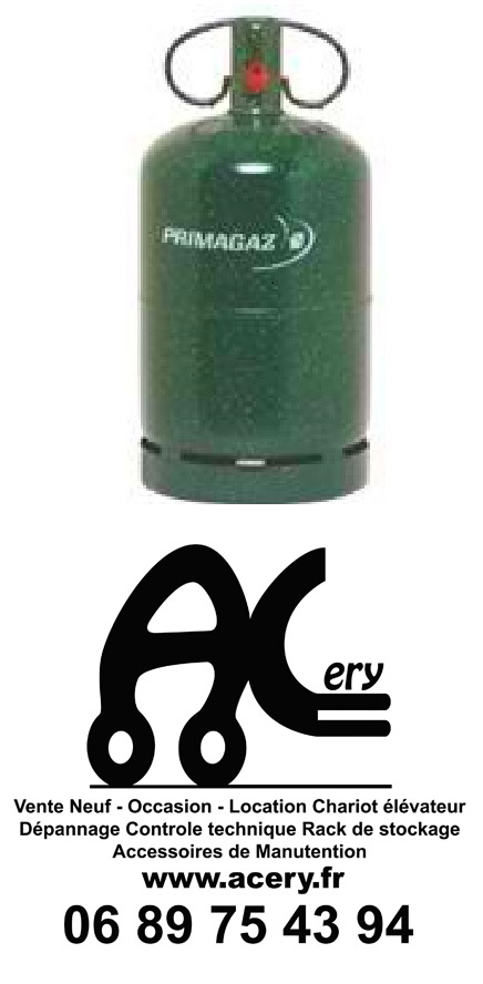 BOUTEILLE DE GAZ PRIMAGAZ POUR CHARIOT ELEVATEUR E