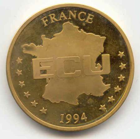 PIECE FRAPPE « Ecu  »