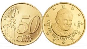 PIECE 50 c dEuro « Vatican »