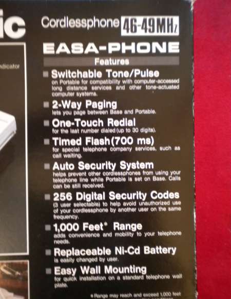 TELEPHONE « Panasonic »