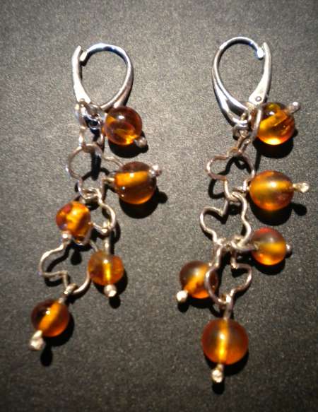 BOUCLES DOREILLES Pendentifs (six)