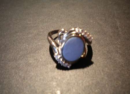 BAGUE  femme argent  (**)