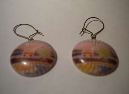 BOUCLE DOREILLES « Maison champêtre » 