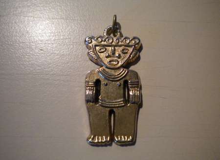 MEDAILLE Pendentif « Aztèque »