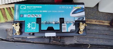 Batterie lithium camping car