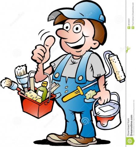 Homme pour opération de bricolage