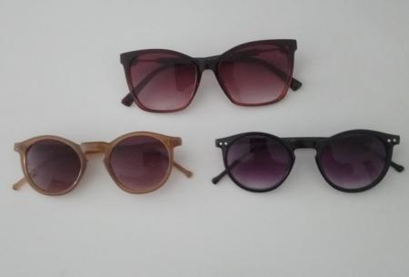 3 paires de luettes de soleil