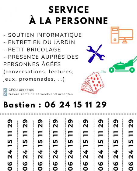 Propose service à la personne