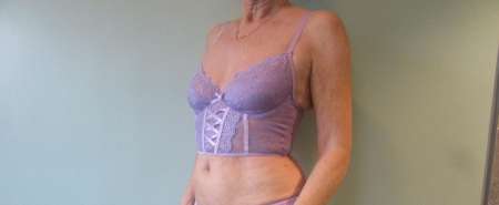 Bustier fermeture agrafe