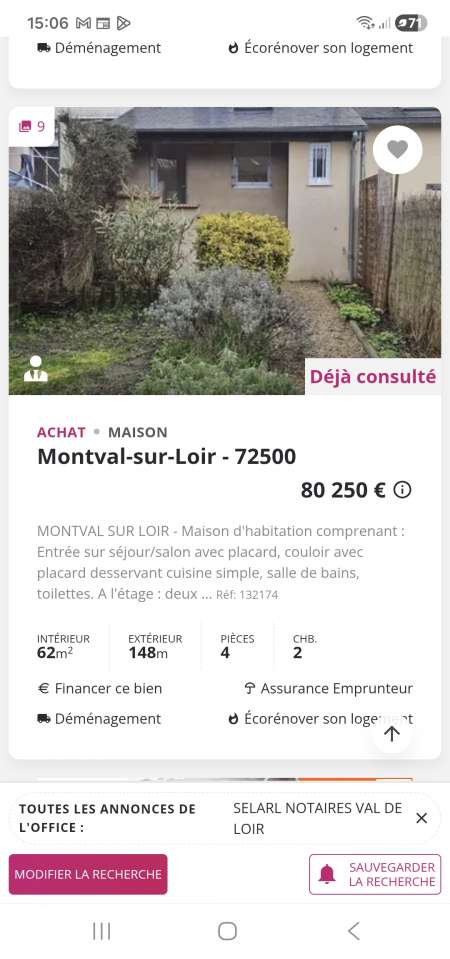 Maison de ville a vendre