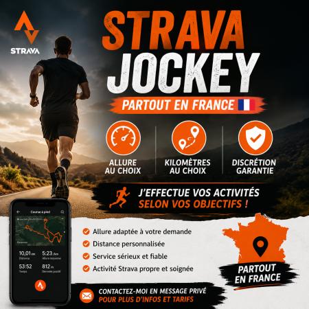 Je cours pour votre Strava
