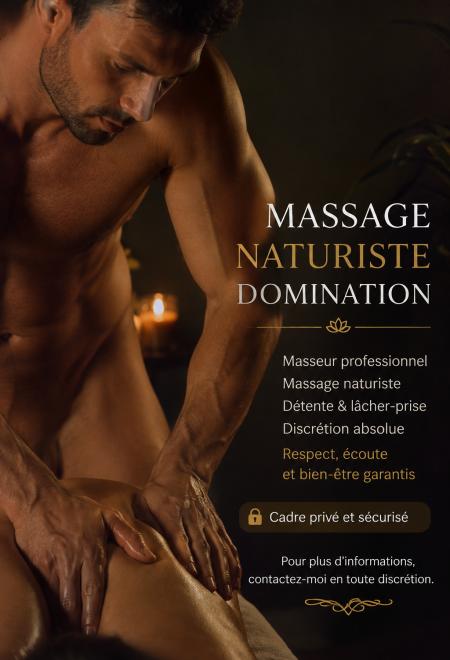 Massage naturiste- discrétion et bien-être