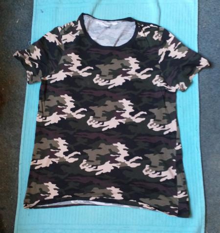 TEE SHIRT HOMME CAMOUFLAGE 75010