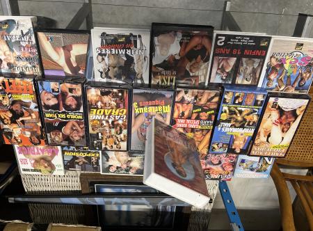 Cassettes vhs adultes
