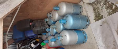 Bouteilles vides 13 kg