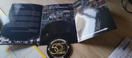 Rondache 50 ans école de Gendarmerie de Montluçon.
