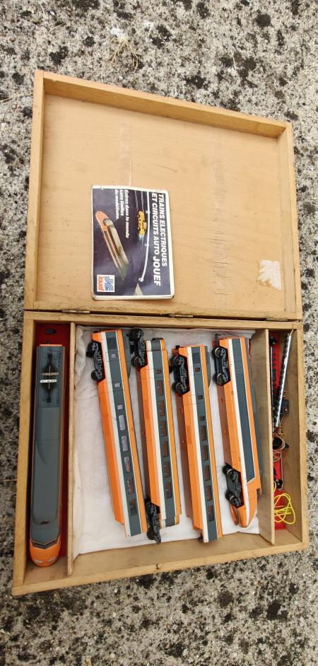 coffret de train TGV