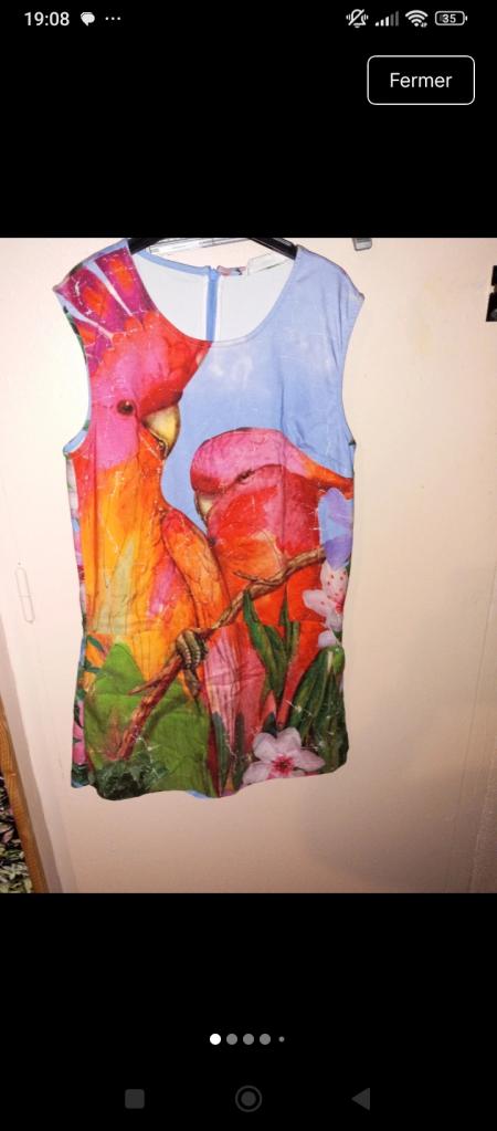Robe chasuble Desigual